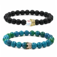 Fashion Copper Crown Unisex Bracelets sku image 9