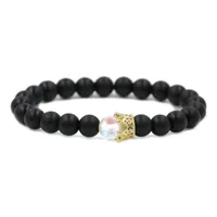 Fashion Copper Crown Unisex Bracelets sku image 2