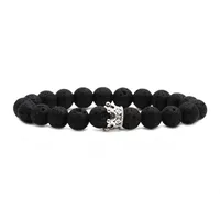 Fashion Copper Crown Unisex Bracelets sku image 3