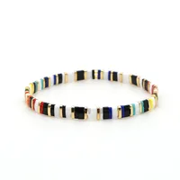 Rainbow Style Fashion Beach Bohemian Bracelet Imported Tila Beaded Jewelry Wholesale Doublewinwholesale main image 5