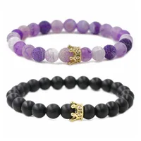 Crown Fashion Copper Bracelets Wholesale main image 1