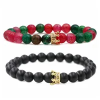Crown Fashion Copper Bracelets Wholesale main image 1