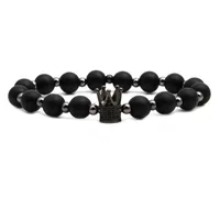 Fashion Copper Crown Unisex Bracelets main image 4