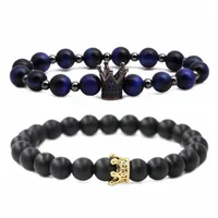 Fashion Copper Crown Unisex Bracelets main image 2