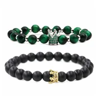 Fashion Copper Crown Unisex Bracelets main image 3