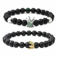 Crown Fashion Copper Bracelets Wholesale main image 2