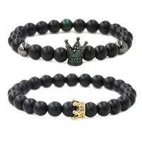 Crown Fashion Copper Bracelets Wholesale main image 4