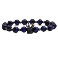 Fashion Copper Crown Unisex Bracelets sku image 6