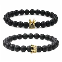 Crown Fashion Copper Bracelets Wholesale sku image 9