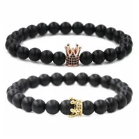 Crown Fashion Copper Bracelets Wholesale sku image 11