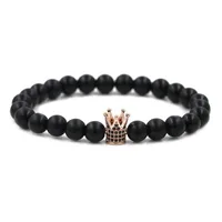 Crown Fashion Copper Bracelets Wholesale sku image 7