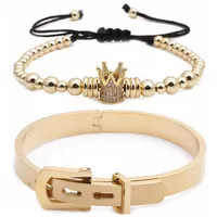 Letter Fashion 304 Stainless Steel Copper In Bulk sku image 1