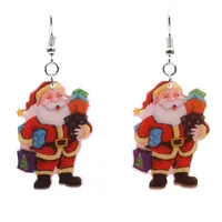 Printing Fashion Arylic No Inlaid Earrings sku image 1