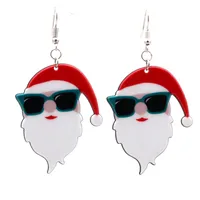 Printing Fashion Arylic No Inlaid Earrings sku image 5