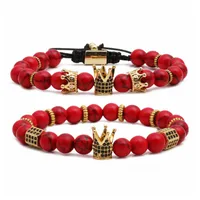 Crown Fashion Copper Bracelets Wholesale main image 1