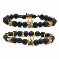 Couronne Mode Le Cuivre Bracelets De Gros main image 2