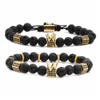 Crown Fashion Copper Bracelets Wholesale main image 2
