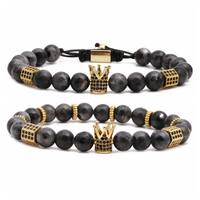 Couronne Mode Le Cuivre Bracelets De Gros main image 5