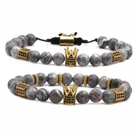 Crown Fashion Copper Bracelets Wholesale sku image 6