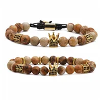 Crown Fashion Copper Bracelets Wholesale sku image 7