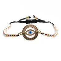 Letter Fashion Copper Bracelets Wholesale sku image 5