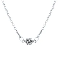 Vintage Style Alloy Rhinestone Necklace Wholesale sku image 1