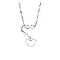 Heart Simple Style Titanium Steel Pendant Necklace Wholesale main image 5