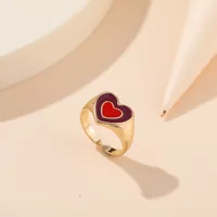 Simple Fashion Multi-layer Eart Drop Wax Color Ring Wholesale Doublewinwholesale sku image 6