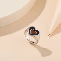 Simple Fashion Multi-layer Eart Drop Wax Color Ring Wholesale Doublewinwholesale sku image 7