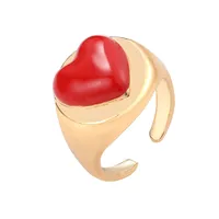 Simple Fashion Multi-layer Eart Drop Wax Color Ring Wholesale sku image 9