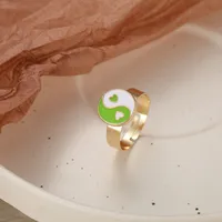 Simple Fashion Multi-layer Eart Drop Wax Color Ring Wholesale sku image 13