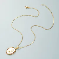 Animal Fashion Copper Necklace Wholesale main image 3
