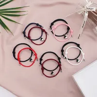 Style Simple Cœur Alliage Corde Tresser Coupler Bracelets main image 3