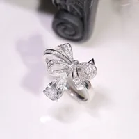 Luxurious Copper Bow Knot Diamond Artificial Gemstones Women'S main image 4