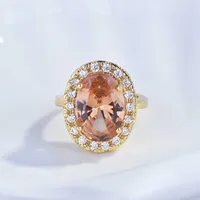 Moda Cobre Geométrico Diamante Piedras Preciosas Artificiales Mujeres main image 1