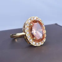 Fashion Copper Geometric Diamond Artificial Gemstones Women'S main image 4