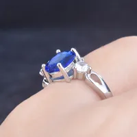 Rétro Le Cuivre Géométrique Diamant Pierres Précieuses Artificielles Femmes main image 4