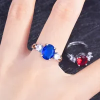 Retro Copper Geometric Diamond Artificial Gemstones Women'S main image 5