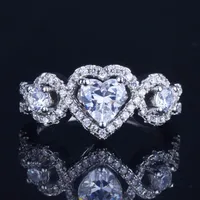 Copper Heart Diamond Artificial Gemstones Women'S sku image 6