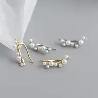 Geometric Fashion Gem Plating Earrings Ear Studs main image 4