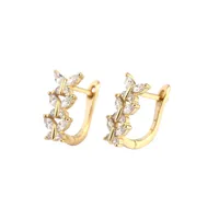 Insect Fashion Gem Plating Earrings main image 2