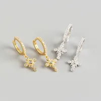 Cross Fashion Gem Plating Earrings main image 5