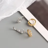 Flower Fashion Gem Plating Earrings Ear Studs main image 2