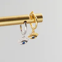 Eye Fashion 925 Sterling Silver Gem Plating Earrings main image 4