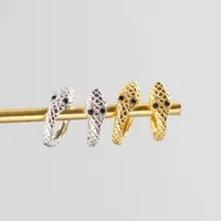 Animal Mode Argent Sterling 925 Gemme Placage Des Boucles D'Oreilles main image 4