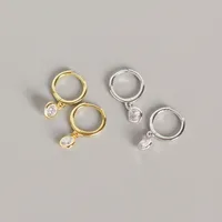 Geometric Fashion 925 Sterling Silver Gem Plating Earrings main image 5