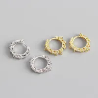 Geometric Fashion 925 Sterling Silver Gem Plating Earrings Ear Studs main image 1
