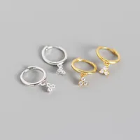 Géométrique Mode Gemme Placage Des Boucles D'Oreilles main image 5