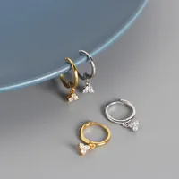 Geometric Fashion Gem Plating Earrings main image 4