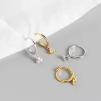 Geometric Fashion Gem Plating Earrings main image 2